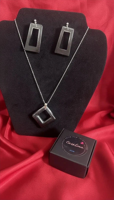 Conjunto Colar e Brincos