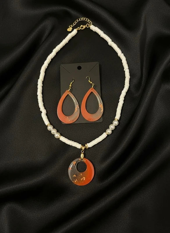 Conjunto Colar e brincos