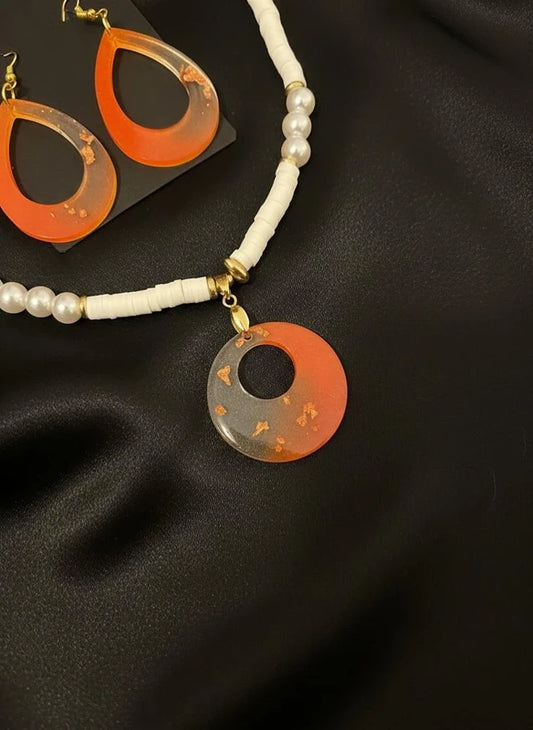 Conjunto Colar e brincos